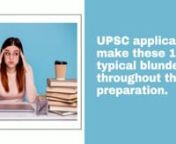 The UPSC curriculum is extensive, which is why candidates must completely review it to ensure that they have covered all aspects of it and not rely just on institute notes and study materials. Not only must one be knowledgeable of the subjects and concepts, but also of the UPSC Exam pattern. Many applicants make mistakes by mindlessly following the IAS mock test series or other Civil Services test series, which may not have kept up with the changing patterns in the UPSC exam over time. Each year