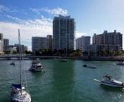 Miami stretches out before you from this one-of-a-kind PH Duplex on coveted Belle Isle. Sweeping views of Biscayne Bay, Miami skyline &amp; the ocean surround this 3 BD,2.5 BA 4,750 SF home. Enjoy the 360-degree views from the warm, inviting interior or on 1 of the 2 oversized, wraparound balconies. Principal bdrm on main floor boasts 22’ ceilings, spa bath w/Sedona marble countertops &amp; ebonized-maple cabinetry. Sliding glass separates the tub &amp; sauna, where cream &amp; beige river roc