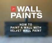 This video highlights the application technique of Velvet Wall Paint.Velvet Wall Paint is a revolutionary premium natural washable textured interior mineral wall paint.Simply roll the first coat and brush the second coat to get a matte velvety aesthetic. Velvet Paint is the first and only paint that is 100% non-toxic and zero VOC handcrafted using natural mineral pigments with best-in-class scrub and water resistance. It is absolutely dead flat with a consistent velvety texture.nThe color