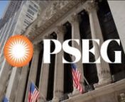 The New York Stock Exchange welcomes executives and guests of PSEG (NYSE: PEG) in celebration of the launch of its new vision and mission statements. To honor the occasion, Ralph Izzo, Chairman, President and CEO, will ring The Closing Bell®.
