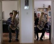 I wrote a short piece and produced a home-grown video (due to Covid-caused contact restrictions) for tuba quartet to celebrate the International Tuba Day 2021. As you can see, business stays in the family and also in our profession sometimes gets passed on from father to son.nnComposition, filming, production: Ludwig AngerhöfernPerformers: Bernd Angerhöfer, Ludwig Angerhöfer
