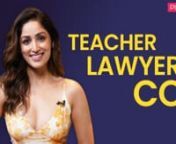 In a candid chat with Pinkvilla, Yami Gautam opens up about working with Abhishek Bachchan in Dasvi and the challenges of playing a cop. The actress also dissects the three game changing roles of her career, and gives an update on Oh My God featuring Akshay Kumar and Pankaj Tripathi. She is ecstatic about the success of A Thursday
