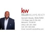 2872 Cotton Plant Rd Batesville MS 38606 &#124; Kenneth WoodsnnKenneth WoodsnnKenneth Woods is a real estate agent with Keller Williams Memphis. Before becoming a real estate agent, Kenneth was an Outbound Manager and Transportation Manager for Amazon at its MEM1 location. Before joining Amazon, Kenneth was with BNSF Railway for 12 years as a manager in numerous positions. He received his Bachelors in Enterprise Management from the University of TN- Knoxville and started on his MBA in Project Managem
