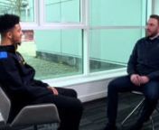Ian Irving sits down for a one-to-one with Jadon Sancho