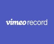 Vimeo Record is a screen and webcam recorder that allows users to easily record and instantly share video messages from their browser, for free. nnLearn more: https://vimeo.com/blog/post/vimeo-record-screen-recorder-tool/nnDownload the Chrome extension: https://chrome.google.com/webstore/detail/vimeo-record-screen-webca/ejfmffkmeigkphomnpabpdabfddeadcb?utm_campaign=screen_recorder&amp;utm_source=onsite&amp;utm_content=top_nav_new_video&amp;vcid=38592