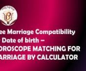 Horoscope matching is one of the most crucial steps before marriage. Some calculators can help you in the horoscope for matching. You can do horoscope matching by calculator from Dr. Vinay Bajrangi’s site giving you accurate results as per Vedic Astrology rules. Kundli horoscope matching for marriage by date of birth online. Marriage compatibility with your partner by calculator plays a crucial role. If you and your partner are astrological compatible and your horoscopes matches, then you can