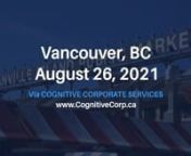 Vancouver, BC August 26, 2021n Via COGNITIVE CORPORATE SERVICESnwww.CognitiveCorp.cannG2 Technologies Corp. Announces Non-Brokered Private Placement (CSE: GTOO) (OTCQB: GTGEF) (FWB: 1NZ.F)nThe non-brokered private placement financing will be up to 8,000,000 units of the company sharesat a price of &#36;0.10 per Unit.n for aggregate gross proceeds of up to CAD&#36;800,000. Each unit includes a common share and a purchase warrant. The purchase warrant is for 0.15 Exercisable up to 24 months from the dat