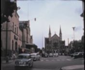Archival footage shot by Otto Wolf, a Swiss filmmaker, while visiting Europe in 1961.nnIt contains stock footage of Gävle, a city in Sweden: the street sign of the city, Gävle Park, Music Center Gavle (Musikhuset Gävle; a former church), the sculpture “Goddess by a Hyperborean Sea”, City Hall, and more.nnPlease, comment if you recognize more subjects. nnIf you want to watch this video without the watermark and advertising, please visit: nhttps://myoldfilm.comn nIf you want to buy this f