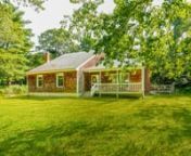 This light-filled 2,000+/- sq. ft. saltbox with 3 bedrooms and 2.5 baths is pristine and charming as it is, and also offers significant expansion potential. Located across the street from North Haven&#39;s community tennis courts and playground, the property is very private, with red cedars and bayberries providing screening. Immaculate living areas, finished with wood floors and white walls and ceilings, include a living room with fireplace, dining area and eat-in kitchen with peninsula seating and
