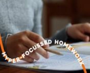 Simple methods for teaching your child how to focus on homework. Focus, just like many cognitive abilities, is a trained skill. We can develop intense focus by practicing it. But we have to work with how the brain functions. Not against it. These methods of training focus are exceptional for those with ADD, ADHD, Dyslexia, Dyscalculia, and other neurodivergent learners as well as excellent training for the neurotypical.nnnThese method work great for teaching your child how to be great at homewor