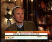 Dan Brown: ‘Symbol’ is more philosophicalnSept. 15: TODAY’s Matt Lauer speaks exclusively with author Dan Brown about his rise to fame and his highly anticipated new novel, “The Lost Symbol.”