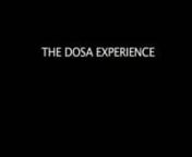 Dosa is a South Indian food item that is similar to a crepe. It can be stuffed with curried vegetables or could be served plain. There are a variety of Dosas. nnHere is designer Justin Kuzmanich&#39;s dosa experience in San Francisco. It briefly shows how dosas are made. nnThe video is directed and edited by Academy of Art student DiPali Shah (http://twitter.com/dipalishah) for a short form production class. It was recorded on a standard definition Flip Mino Camcorder and edited on Final Cut Pro 7.0