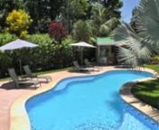 The Playanegra Guesthouse gardens are a perfect place to enjoy nature, observing many species of plants and animals with a variety of birds. The pool is well maintained and you can enjoy a relaxing bath.