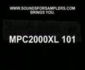 Chopping a sample on the Akai Mpc2000XLnnFrom the http://www.soundsforsamplers.comnnMPC2000XL tutorial dvd thats OUT NOW!!nnnMpc 2500,Mpc5000,Mpc500,Mpc 1000,and Mpc2000xl Tutorial Dvd out now at http://www.soundsforsamplers.comnakanhttp://www.akaimpc.com