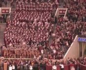 Bama band, students and fans singing Rammer Jammer after another big win over Tennessee.