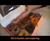 Twitter - @farostynFacebook - http://www.facebook.com/RwnlPwnlnSnippets - http://www.youtube.com/watch?v=mxdjmgTPAyM&amp;feature=context&amp;context=C2...nFunny Dunkin Donuts rap music video. nStarring Faras, Ahmed, Farhad, and DawarnLike Favorite &amp; Subscribe for morenProduced / Directed / Written / Sang by Faras AamirnInstrumental - rapbeats.orgnnLyrics:nnWhat would you like to eat this morning?nThis is Dunkin, start exploring nWe have fun here, stop your snoringnSinging, dancing, Rwnl Pwni