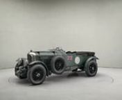 The need for a compressor seemed inelegant and anti-mechanic to W.O. Bentley, who preferred to increase the cylinder capacity of his engines to improve their performance. Tim Birkin, the famous driver and frequent client of the company, decided otherwise. And so the