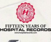 Buy The New Album - http://itunes.apple.com/gb/preorder/fifteen-years-of-hospital/id478231680nCardiff&#39;s extremely talented DJ/Producer Tolerance delivered this awesome fifteen years of Hospital Records mini-mix to us recently and we thought it only right to share it with you. 43 Hospital tracks in 15 minutes and a perfect taster for the new