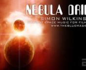 Get the full length 23 minute high quality 320kbps mp3 from http://www.thebluemask.com/nebula-drift/nnAlso available on iTunes, Spotify, Google Play and Amazon (see links below).nnPreview clip from the full length (23 minute) dark and epic ambient space music track Nebula Drift set to atmospheric space video footage from film composer Simon Wilkinson. Long, organic, dark &amp; evolving hypnotic soundscapes and mesmerizing atmospheric drones. Perfect underscore for films and documentaries or for