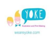 An introduction to Mr &amp; Mrs YOKE and our world.nnYOKE, the illustration and printmaking specialist with the charm and charisma to knock you for six!nnOur screen prints, products and designs are bright, fun and zesty in hot pink, sunshine yellow and electric teal and add a brilliant ping of colour to any interior! nnWe are a Mark &amp; Zoe affectionately known as Mr &amp; Mrs YOKE, a printmaking duo illustrating and printing on the bonnie banks of the river tay in Scotland. Our latest collect