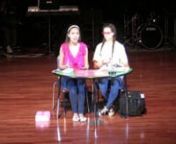 Anna and August being performed by Kai Yanga and Alex Sices in the 2012 All School Talent Show.
