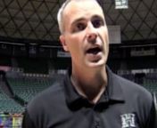 The Hawai&#39;i basketball team returned home after a 77-63 road loss at nationally-ranked UNLV last Saturday. The Warriors were back to practice in their own gym two days later. In this video, head coach Gib Arnold talks about the trip and the upcoming game.