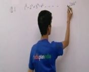 http://www.plancess.com - Learn Multiple Methods to solve a Tricky IIT JEE Advanced Questions on Sequences and Series from Shrikant Nagori ( IIT-JEE AIR - 30 ). Prepare for your Boards and New IIT-JEE Pattern-JEE Mains &amp; JEE Advanced/ MH-CET/BITSAT/other Competitve Exams with Plancessn