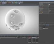 Here it is:nit´s rather a quick break-down of the project, than a step-by-step tutorial. hope you´ll enjoy it anyway.nfeaturing:nCollision &amp; Jiggle Deformer in Cinema 4DnRigidBodies // MoDynamics with Attractor-ObjectnThe Collision-Deformer is a very useful tool. Whenever you have to manage cloth-like animation, you should explore it first, before going nuts with softbodies or cloth-tags.nExample: https://vimeo.com/53179982nor: https://vimeo.com/80888441nnCool people use Tip Jar or Flattr