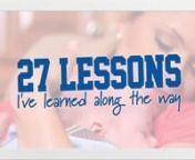 Jennie Finch - Lesson #22 I ve Learned Along the Way from jennie ve