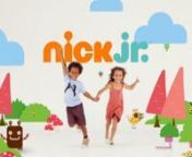 Nick Jr, Australia’s premiere pre-school channel, approached The DMCI to create their latest idents. nThe brief was to create an impactful, visually inventive campaign whichconveyed the trust, love and educational credentials of the channel whilst maintaining the warmth and playfulness that is characteristic of Nick Jr. nnThe IDs take the everyday actions and activities of young kids and place them in an evolving Nick Jr world. Referencing the channel package we created additional characters