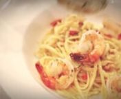 Editor: Florence FongnArt Director: Chris FoonVideographer/Video editor: Quinatasya AfridinnAglio Olio Linguine with tiger prawns, hae bee &amp; kaffir by Chef Willin Low, WILD ROCKETnn30 min prep + 15 min cooking timennIngredients:n80g linguinen25ml extra-virgin olive oiln5 cloves garlic, thinly slicedn2 chili padi, slicedn2 sprigs Italian parsley, choppedn10g hae bee (dried shrimps), soaked in warm water for 15 min, drained and roughly poundedn5 mid-sized tiger prawns, de-veined and de-shelled