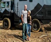 A COUPLE have converted a retired military truck into a purpose-built, one of a kind off-road mobile home. Kourtney and Trevor Smithson of Virginia, USA built their very own home on wheels using an original Stewart and Stevenson M1078 LMTV troop carrier which they picked up at a military auction. The conversion took just six weeks to complete and cost the couple around &#36;37,000, including the purchase of the truck. Its owners named the ex-combat vehicle turned cosy mobile home, ‘Wazimu’, which translates as ‘crazy’.