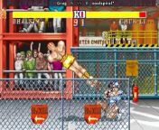 Street Fighter II - The World Warrior - Grug vs soulspiral_ from b fighter kabuto henshin