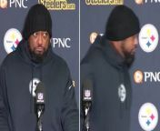 Pittsburgh Steelers head coach Mike Tomlin walked out of his press conference following a defeat to the Buffalo Bills in the NFL Playoffs.&#60;br/&#62;&#60;br/&#62;Following the Steelers’ 31-17 wildcard loss to the Bills, Tomlin promptly exited stage left after a reporter opened with the question: “Mike, you have a year left on your contract.”&#60;br/&#62;&#60;br/&#62;He had complimented Buffalo for a hard-fought win and also provided injury updates before opening things up to reporters.&#60;br/&#62;&#60;br/&#62;There have been recent rumblings that Tomlin, whose contract expires following the 2024 season, might step away from the team a year early.