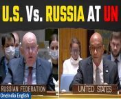 Watch as the United States and Russia clash at the UN over North Korea&#39;s involvement in Ukraine and allegations of Patriot missiles. Get the latest updates on this heated diplomatic showdown. &#60;br/&#62; &#60;br/&#62;#US #USA #USNews 3UnitedStates #America #USRussiaClash #Russia #Ukraine 3RussiaUkraineWar #UnitedNations #UNDebate 3Oneindia&#60;br/&#62;~PR.274~ED.103~