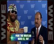 Randy Savage says Ricky Steamboat isn&#39;t in the big time.