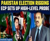 The Election Commission of Pakistan (ECP) has established a high-level committee to investigate serious allegations made by former Rawalpindi Commissioner Liaquat Ali Chattha regarding widespread rigging in the February 8 general elections against the Pakistan Tehreek-e-Insaf (PTI) party, led by the incarcerated former Prime Minister Imran Khan. &#60;br/&#62; &#60;br/&#62;#LiaqatAliChattha #PakistanElectionRigging #RawalpindiCommissioner #Pakistan #PakistanGeneralElection2024 #PakistanElections#PakistanElectionsViolence #PakistanViolence #ImranKhan #PTI #NawazSharif #Balochistan #PMLN #PPP #BilawalBhutto #PakistanElections&#60;br/&#62;~HT.97~PR.151~ED.194~
