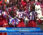 Students of Trinity Junior School, Richmond Street Boys&#39; Anglican and St. Catherine&#39;s Girls&#39; Anglican School held a joint Carnival parade on Thursday, dressed to impress in traditional Carnival costumes.