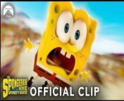 SpongeBob &amp; Friends leave the sea behind and adventure into the real world beyond the sea&#39;s surface! The group is on a mission to find the stolen Krabby Patty formula that was taken out of their water world and into human world! Watch the full scene from The SpongeBob Movie: Sponge Out of Water &#60;br/&#62;&#60;br/&#62;About THE SPONGEBOB MOVIE: SPONGE OUT OF WATER: On a mission to save his world, SpongeBob SquarePants is headed to ours for the first time ever! When pirate Burger Beard (Antonio Banderas) steals the secret recipe for the beloved Krabby Patties, SpongeBob and friends come ashore to bring back the missing formula. To succeed, they must team up with former rival, Plankton, but soon realize that to defeat a super-villain, they must unleash their inner superheroes.