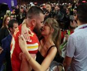 Due to having to jet to Australia to continue her ‘Eras Tour’, Taylor Swift missed spending Valentine’s Day with her NFL star boyfriend Travis Kelce – who stayed in Kansas City for a victory parade to mark his team’s Super Bowl win.