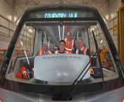 We joined the Minister of State for Rail and HS2 on a ride along the 2.2km tunnel track in Dudley at the Very Light Rail National Innovation Centre in Dudley