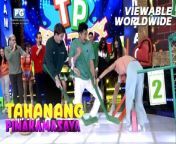 Aired (February 15, 2024): Iba talaga ang nailalabas na energy ng ating TP hosts pagdating sa challenges!&#60;br/&#62;&#60;br/&#62;Tahanang Pinakamasaya! (TP) is a new noontime variety show in the Philippines produced by Television And Production Exponents Inc. (TAPE) and currently being aired by GMA Network.