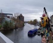 Views from outside the Hepworth Wakefield art gallery building