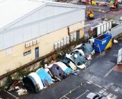 GLASGOW. &#60;br/&#62;&#60;br/&#62;Destroyed British Airways plane fuselage to be used in new drama about the 1988 Lockerbie bombing spotted in film back lot in Glasgow.&#60;br/&#62;&#60;br/&#62;The destroyed plane that will appear in a new drama about the 1988 Lockerbie bombing has been seen in a film back lot in Glasgow.&#60;br/&#62;&#60;br/&#62;Images show the prop plane covered in tarpaulin and surrounded by cones in the city location and British Airways livery can been clearly seen.&#60;br/&#62;&#60;br/&#62;It is thought it will be a stand in for the the original Pan Am Flight 103 which exploded over the town in Dumfries and Galloway, 40 minutes into its flight from London to New York on December 21, 1988.&#60;br/&#62;&#60;br/&#62;It is not clear if the prop was being used for the Carnival Films/Peacock/Sky Studios series or the BBC/Netflix version as both are currently filming in the city. &#60;br/&#62;&#60;br/&#62;The terrorist attack killed all 259 passengers and crew, including 35 students from the University of Syracuse, along with 11 Lockerbie residents. &#60;br/&#62;&#60;br/&#62;Viewers were given a sneak peek at the Sky version last week after Colin Firth was snapped on set in Linlithgow on Thursday.&#60;br/&#62;&#60;br/&#62;The actor, 63, is playing Dr Jim Swire, in the series, a doctor who lost his daughter, Flora, in the atrocity.&#60;br/&#62;&#60;br/&#62;The five-part series from Carnival Films and Sky Studios is based on Jim&#39;s book The Lockerbie Bombing: A Father&#39;s Search for Justice, which he co-wrote with Peter Biddulph.&#60;br/&#62;&#60;br/&#62;Colin was pictured with grey hair, as he mirrored Jim, wearing a chequered blazer. &#60;br/&#62;&#60;br/&#62;It will explore the events of the disaster and the aftermath, the official synopsis, as released by Sky, reads:&#60;br/&#62;&#60;br/&#62;&#39;On 21st December 1988, 259 passengers and crew were killed when Pan Am Flight 103 exploded over Lockerbie 38 minutes after take-off, with a further 11 residents losing their life as the plane came down over the quiet, Scottish town.&#60;br/&#62;&#60;br/&#62;&#39;In the wake of the disaster and his daughter Flora&#39;s death, Dr Jim Swire (Firth), is nominated spokesperson for the UK victims&#39; families, who have united to demand truth and justice.&#60;br/&#62;&#60;br/&#62;&#39;Travelling across continents and political divides, Jim embarks on a relentless journey that not only jeopardises his stability, family and life, but completely overturns his trust in the justice system. As the truth shifts under Jim&#39;s feet, his view of the world is left forever sullied.&#60;br/&#62;&#60;br/&#62;&#39;Exploring events from the disaster and its aftermath, Lockerbie provides an intimate account of a man, a husband, and a father who risks everything in memory of his daughter and the unflinching pursuit of truth and justice.&#39;&#60;br/&#62;&#60;br/&#62;The rival TV series in development by Netflix and the BBC, features Jonathan Lee (Who Killed Jando) as the showrunner of the series, who co-wrote the drama alongside Gillian Roger Park (Flotsam). &#60;br/&#62;&#60;br/&#62;Directing the series is Michael Keillor who previously directed and produced the thriller Roadkill, and directed episodes of Line of Duty.&#60;br/&#62;&#60;br/&#62;Both TV series are called Lockerbie.&#60;br/&#62;&#60;br/&#62;A detailed synopsis of the Netflix/BBC version reads: &#39;&#39;A drama based on the real events surrounding the 1988 Loc