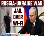 In a startling move, a Moscow court sentenced a student to 10 days in prison for naming his Wi-Fi network &#92;
