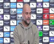 Manchester City manager Pep Guardiola on their difficult upcoming run of fixtures in the Premier League starting with Sunday&#39;s game against city rivals Manchester United