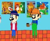 SuperMarioTales Sheerluck Mario and the Golden Ruler from world 12 super mario forever