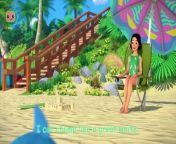Mermaid at the Beach Song _ CoComelon Nursery Rhymes &amp; Kids Songs