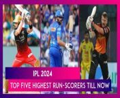 The Indian Premier League has seen several prolific run-scorers in the past. Ahead of the 17th Edition, let us take a look at the top five highest run-scorers in the tournament.