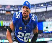 Saquon Rasul Quevis Barkley is an American football running back for the New York Giants of the National Football League (NFL).